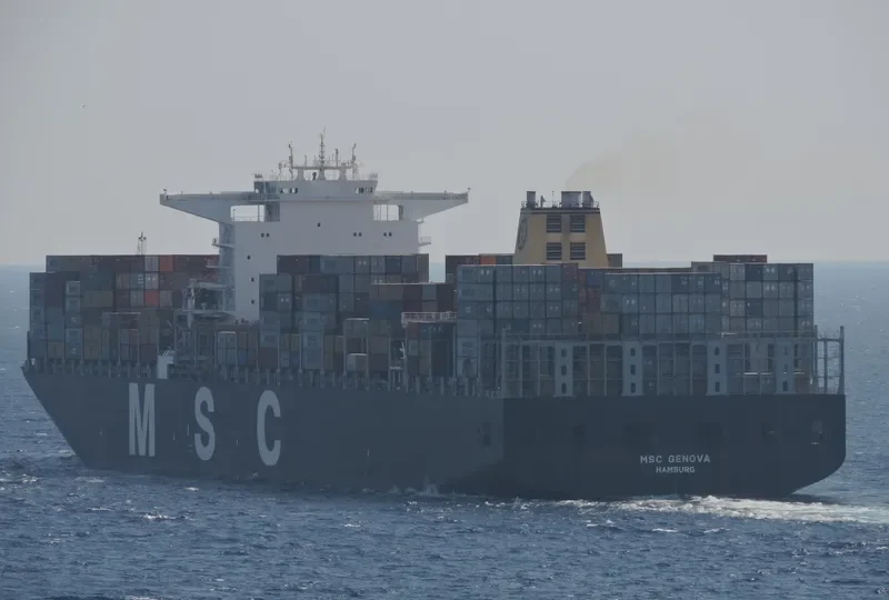 MSC GENOVA Container Ship IMO 9461386 photo 8