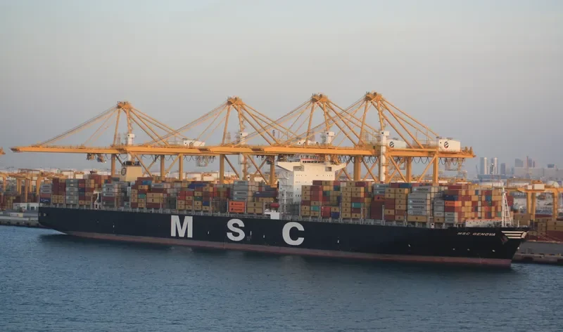 MSC GENOVA Container Ship IMO 9461386 photo 10