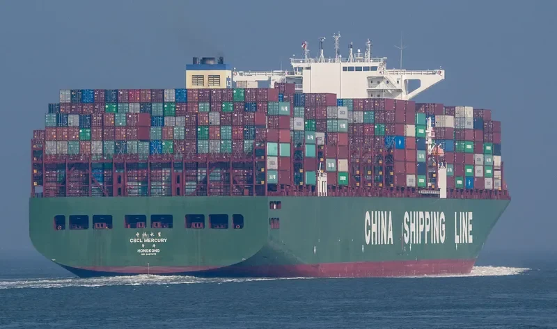 CSCL MERCURY Container Ship IMO 9467275