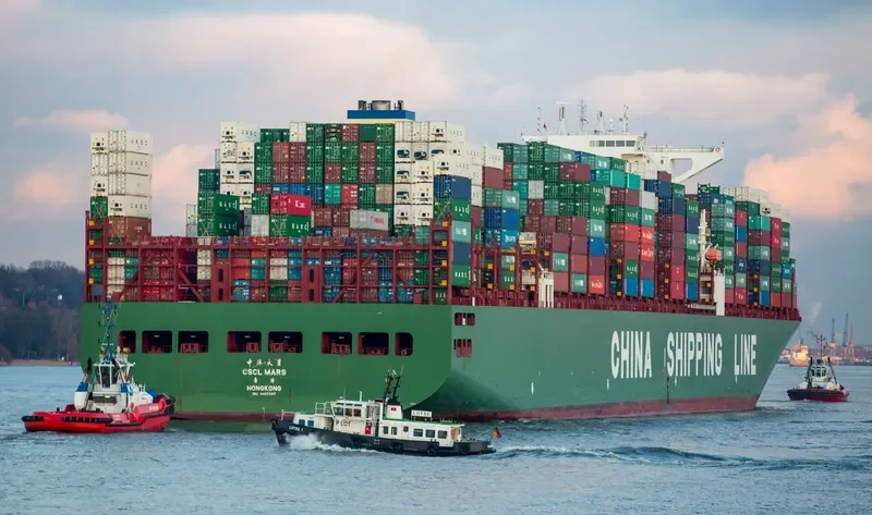 CSCL MARS Container Ship IMO 9467287