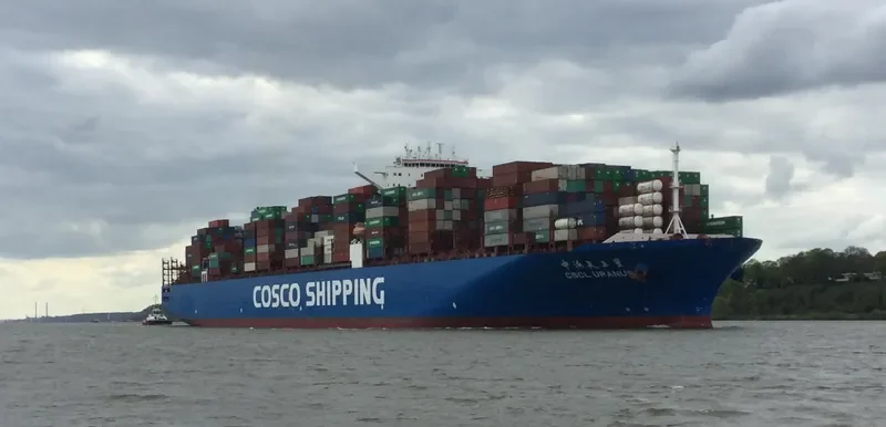 CSCL URANUS Container Ship IMO 9467304