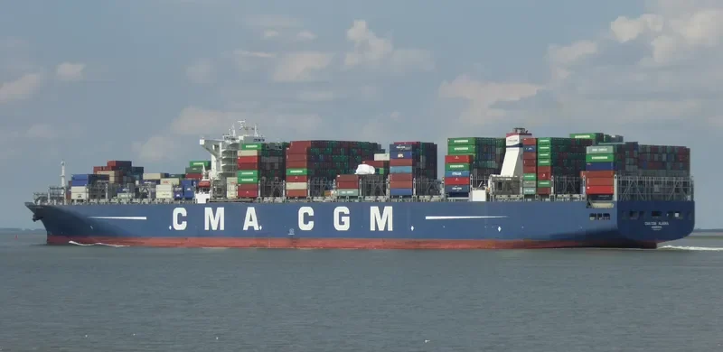 CMA CGM ALASKA Container Ship IMO 9469572 photo 3
