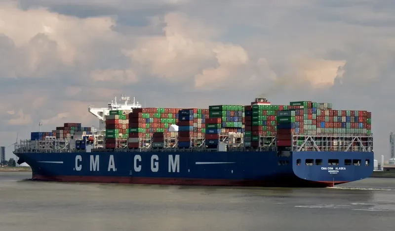 CMA CGM ALASKA Container Ship IMO 9469572 photo 6