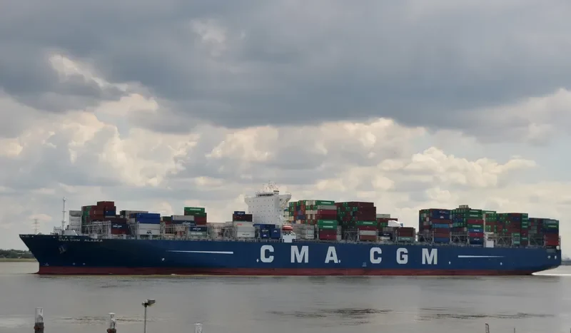 CMA CGM ALASKA Container Ship IMO 9469572 photo 7