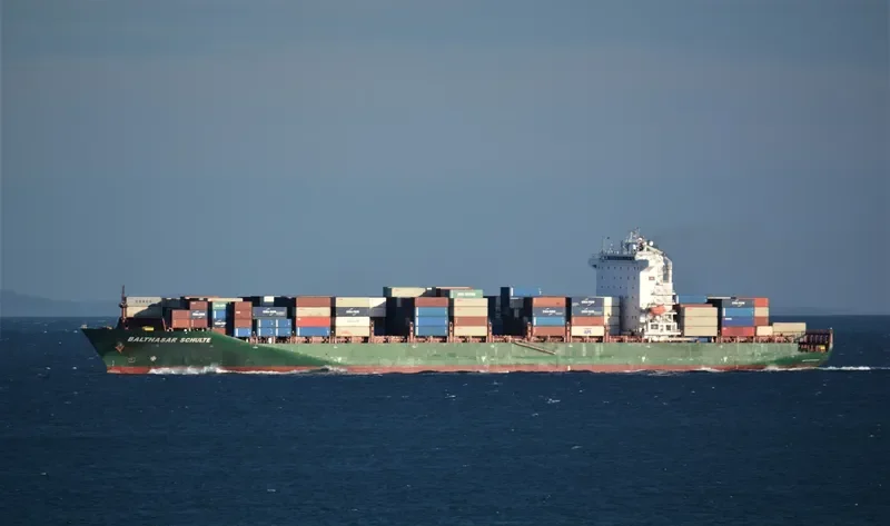 BALTHASAR SCHULTE Container Ship IMO 9477610
