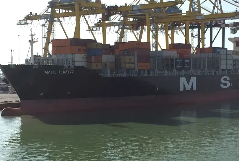 MSC CADIZ Container Ship IMO 9480203 photo 9