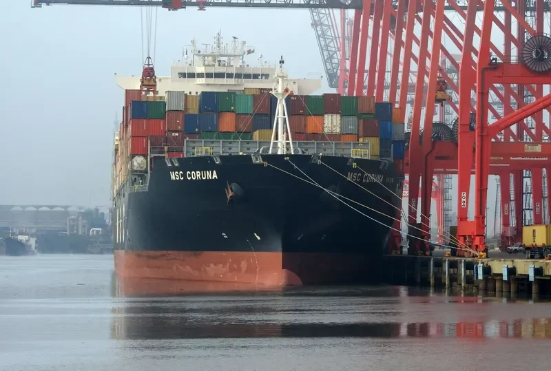 MSC CORUNA Container Ship IMO 9480215 photo 2