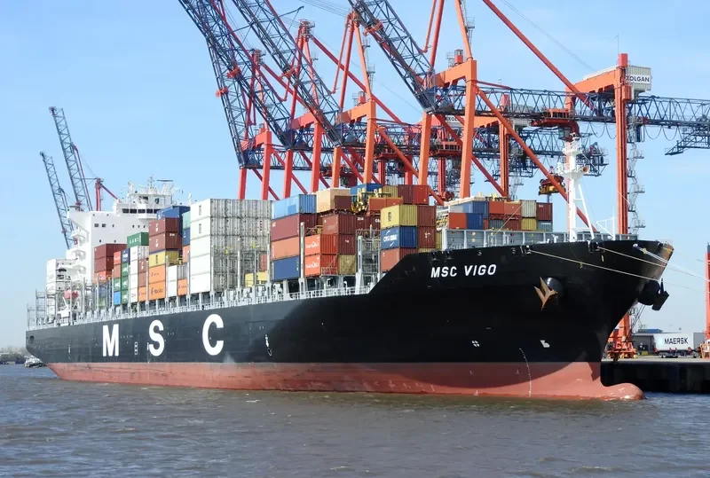 MSC VIGO Container Ship IMO 9480227