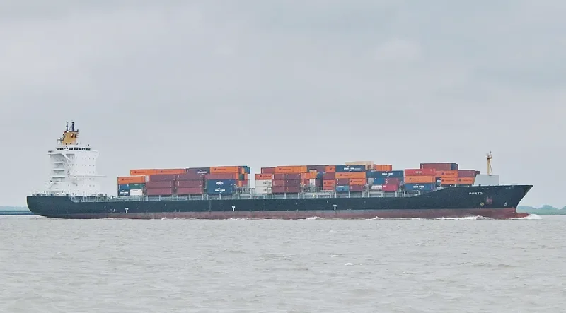 PORTO Container Ship IMO 9481520