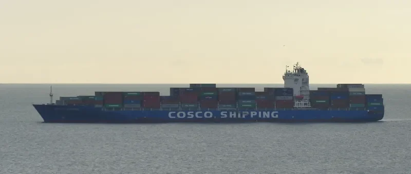 COSCO ISTANBUL Container Ship IMO 9484340