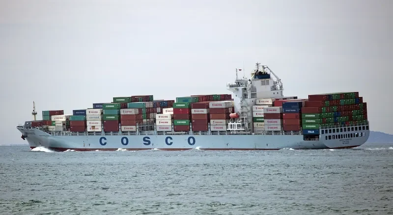 COSCO SANTOS Container Ship IMO 9484376 photo 2