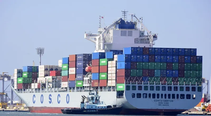 COSCO SANTOS Container Ship IMO 9484376 photo 9