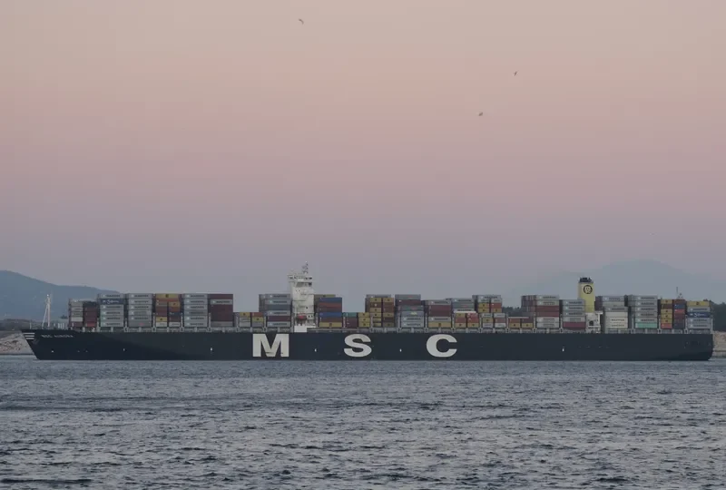 MSC AURORA Container Ship IMO 9484481
