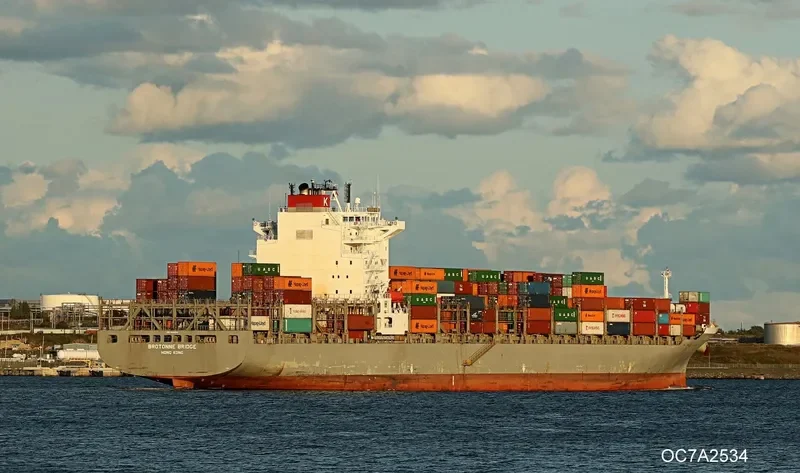 BROTONNE BRIDGE Container Ship IMO 9486116 photo 2