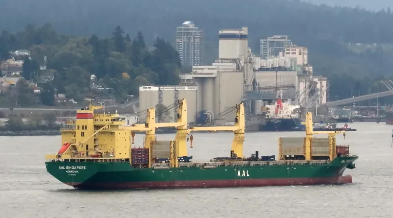 AAL SINGAPORE General Cargo IMO 9498365