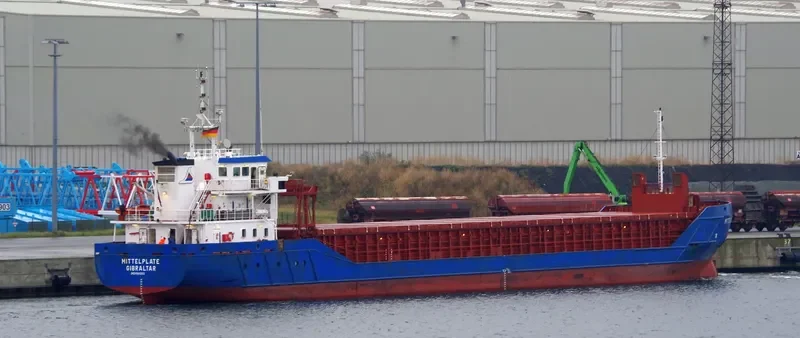 MITTELPLATE General Cargo IMO 9501203