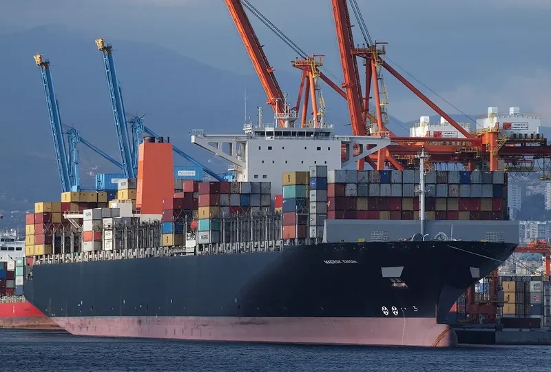 MAERSK ENSHI Container Ship IMO 9502946