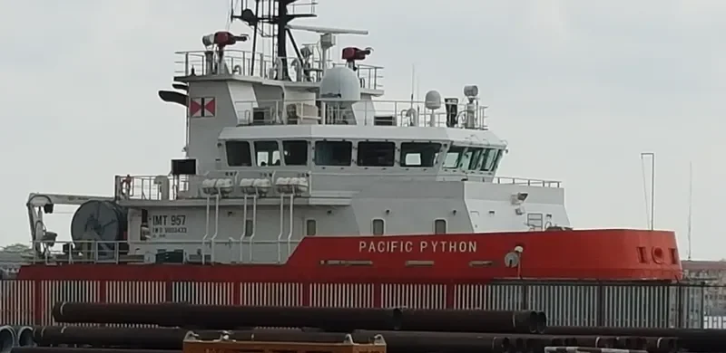 PACIFIC PYTHON Offshore Vessel IMO 9503433