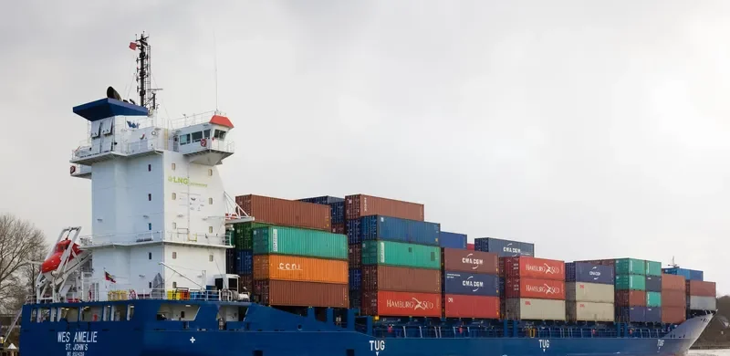 WES AMELIE Container Ship IMO 9504059
