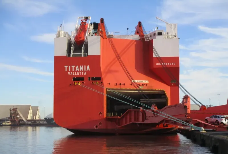 TITANIA General Cargo IMO 9505053