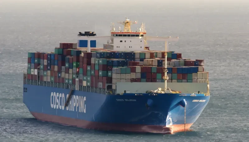 COSCO BELGIUM Container Ship IMO 9516404 photo 3