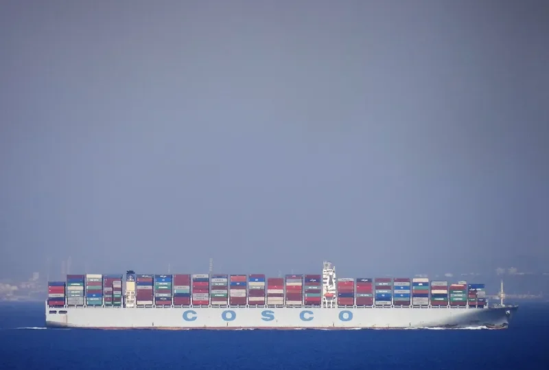 COSCO FRANCE Container Ship IMO 9516416