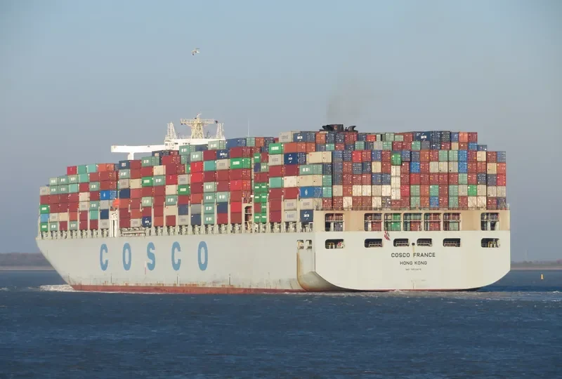 COSCO FRANCE Container Ship IMO 9516416 photo 4