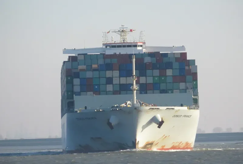 COSCO FRANCE Container Ship IMO 9516416 photo 6