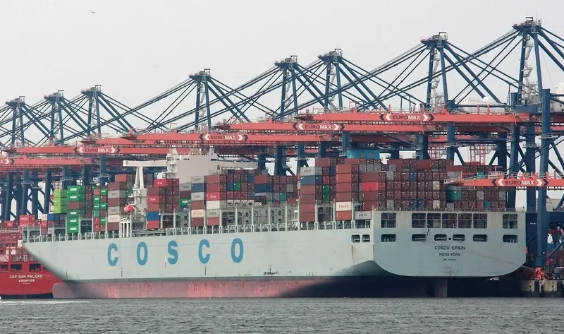 COSCO SPAIN Container Ship IMO 9516442