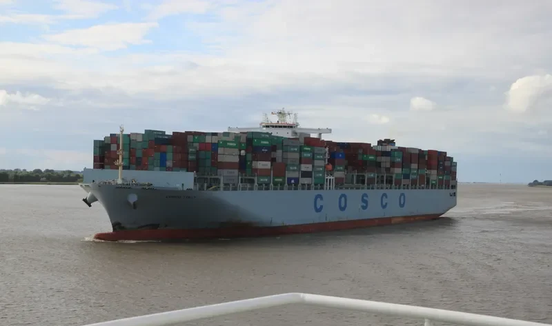 COSCO ITALY Container Ship IMO 9516454 photo 2