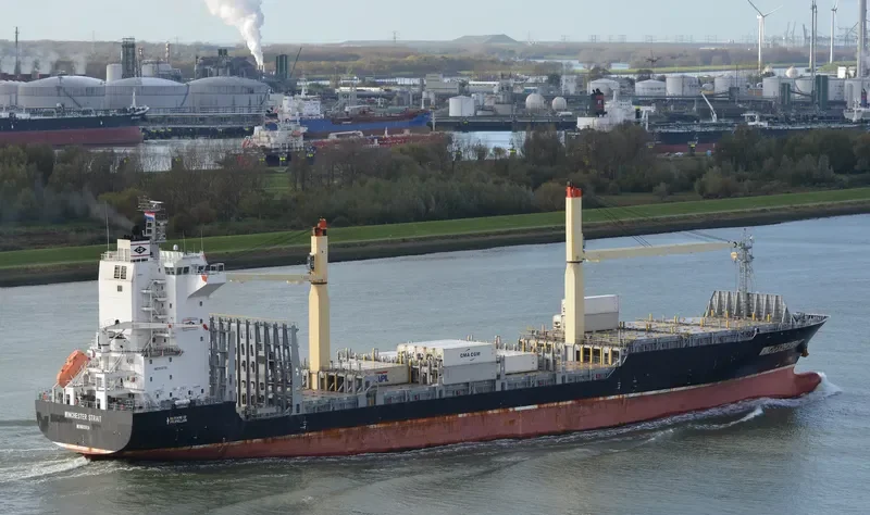 AS SELINA Container Ship IMO 9516789