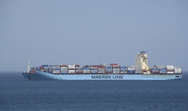MAERSK LIRQUEN Container Ship IMO 9526887