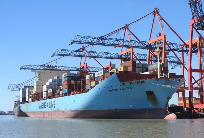 MAERSK LAGUNA Container Ship IMO 9526942 photo 2