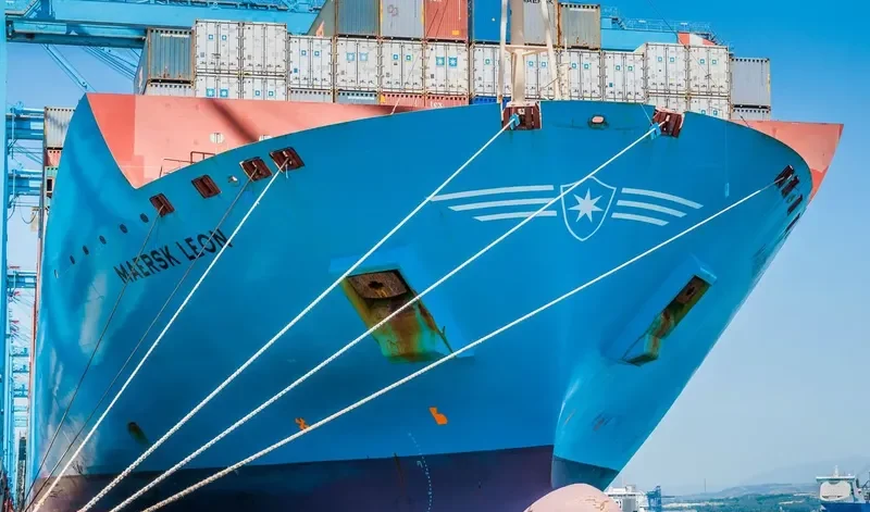 MAERSK LEON Container Ship IMO 9526966 photo 2