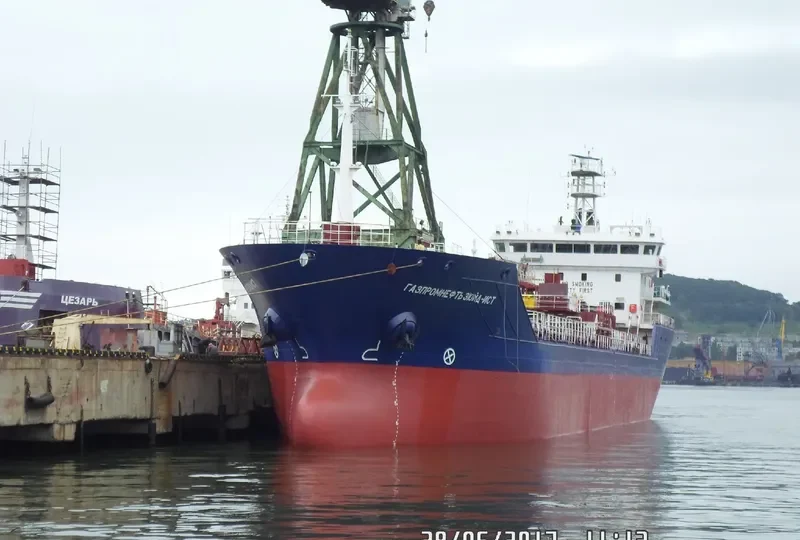GAZPROMNEFT ZUID EAST Tanker IMO 9537109