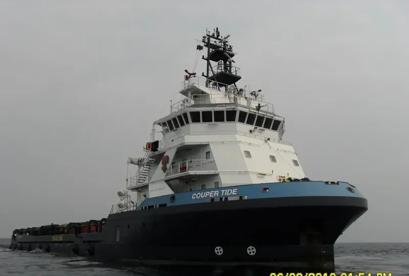 COUPER TIDE Offshore Vessel IMO 9555266