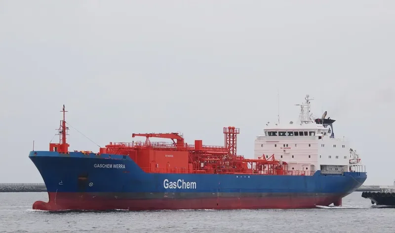 GASCHEM WERRA General Cargo IMO 9560170 photo 7
