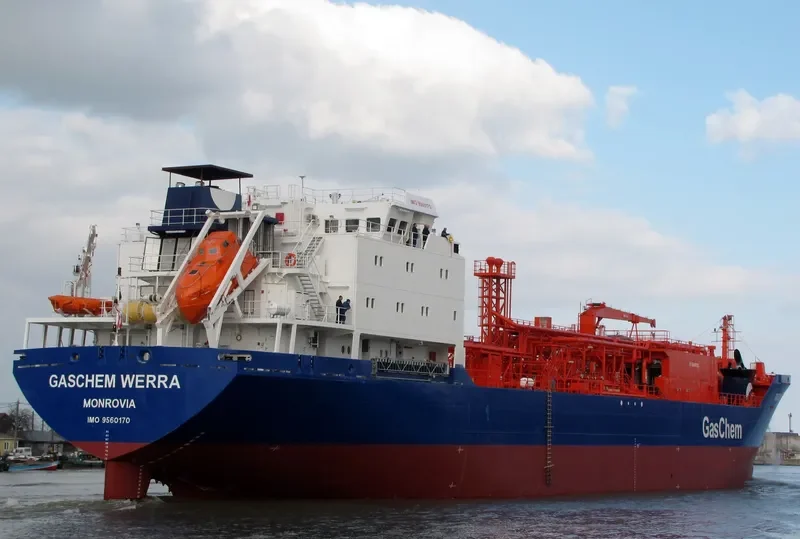 GASCHEM WERRA General Cargo IMO 9560170 photo 8