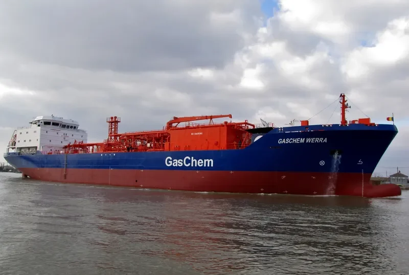 GASCHEM WERRA General Cargo IMO 9560170 photo 9