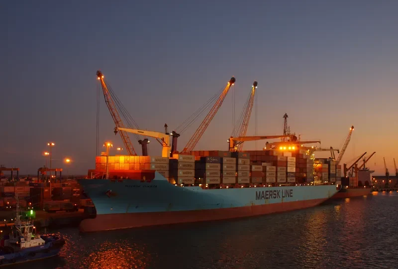 MAERSK CUANZA Container Ship IMO 9561497