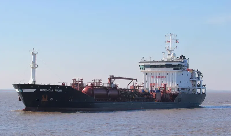 BORINGIA SWAN Tanker IMO 9566693
