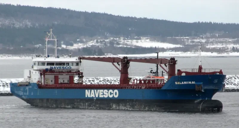 SALAMINA 1 Container Ship IMO 9567245
