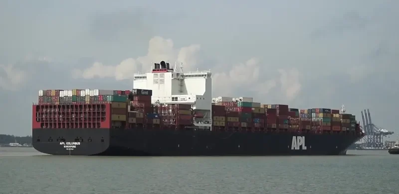 APL COLUMBUS Container Ship IMO 9597525 photo 2