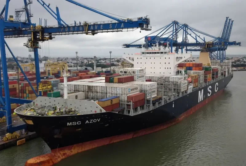 MSC AZOV Container Ship IMO 9605255