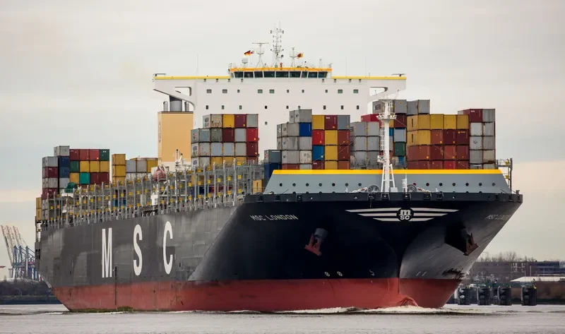 MSC LONDON Container Ship IMO 9606302 photo 2