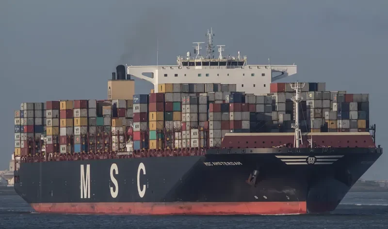 MSC AMSTERDAM Container Ship IMO 9606338 photo 4