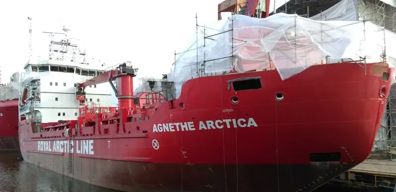 NANOQ ARCTICA Container Ship IMO 9618161