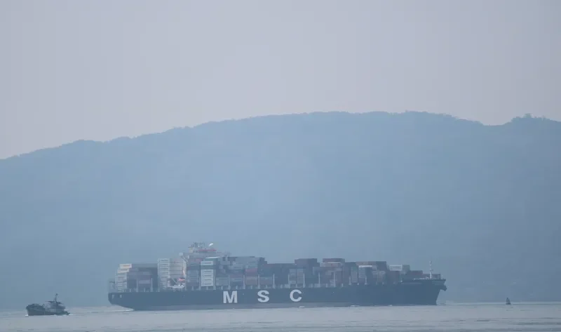 MSC ABIDJAN Container Ship IMO 9618264 photo 2
