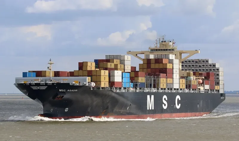 MSC AGADIR Container Ship IMO 9619464