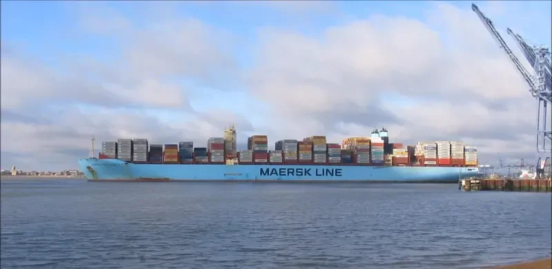 MAERSK MC KINNEY MOLLER Container Ship IMO 9619907